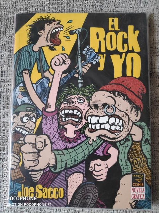 C&oacute;mics: EL ROCK Y YO JOE SACCO EDICIONES LA CUPULA - Foto 1