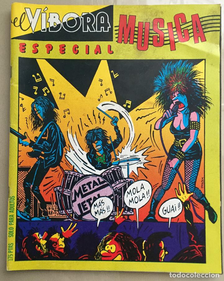 C&oacute;mics: EL VIBORA - ESPECIAL MUSICA - LA CUPULA - 1981 - Foto 1