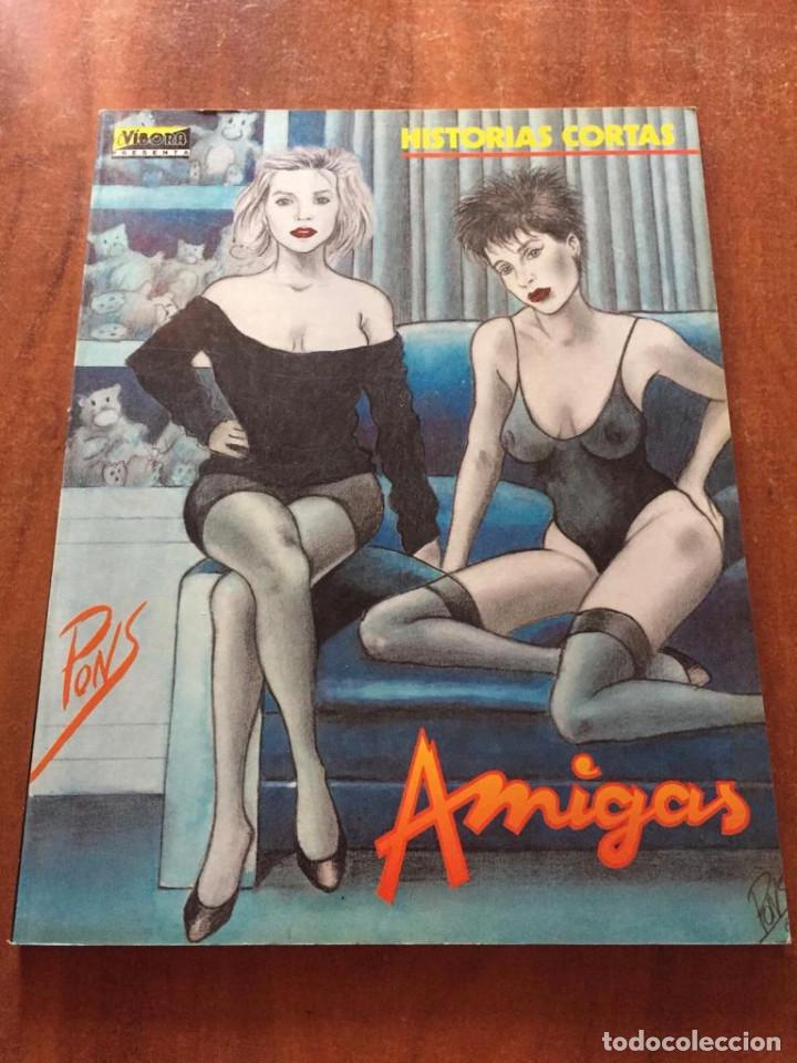 C&oacute;mics: Amigas. Historias cortas. Pons. Ediciones la c&uacute;pula - Foto 1