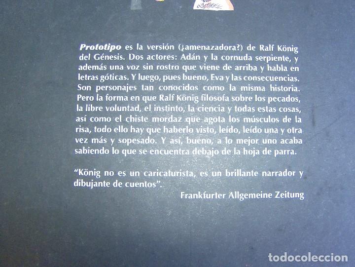 C&oacute;mics: PROTOTIPO - RAALF K&Ouml;NIG - EDITORIAL LA CUPULA 2009 - - Foto 3