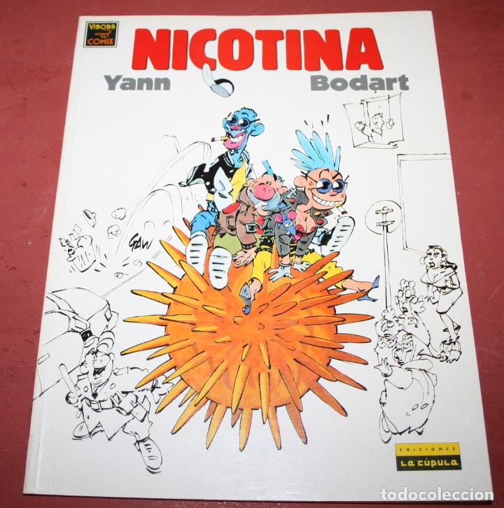 C&oacute;mics: NICOTINA - YANN / BODART - EDICIONES LA C&Uacute;PULA - 1991 - Foto 1