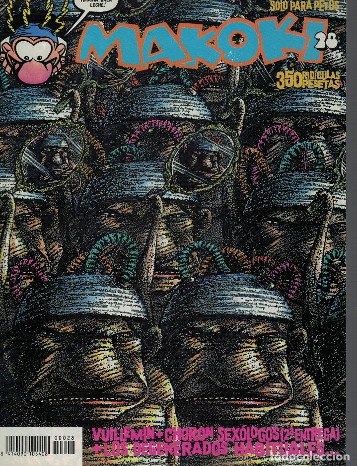 C&oacute;mics: MAKOKI N&ordm; 28 / 2&ordf; &eacute;poca. A&ntilde;os 90 - Foto 1