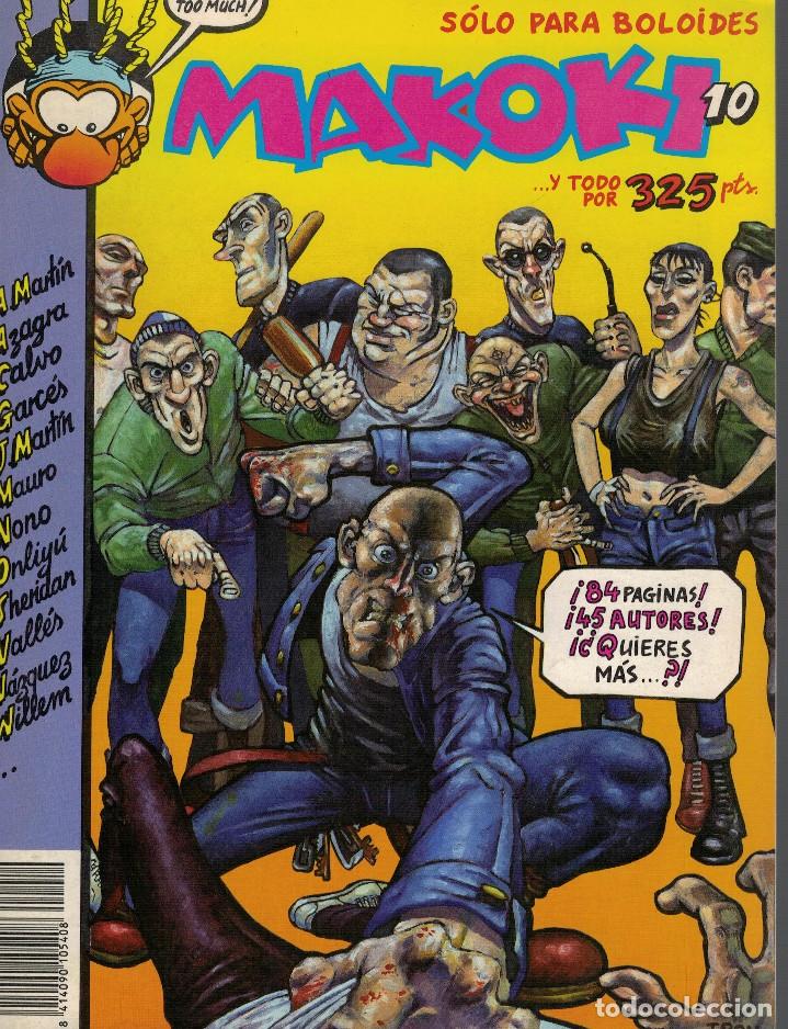 C&oacute;mics: MAKOKI N&ordm; 10 / 2&ordf; &eacute;poca. A&ntilde;os 90 - Foto 1
