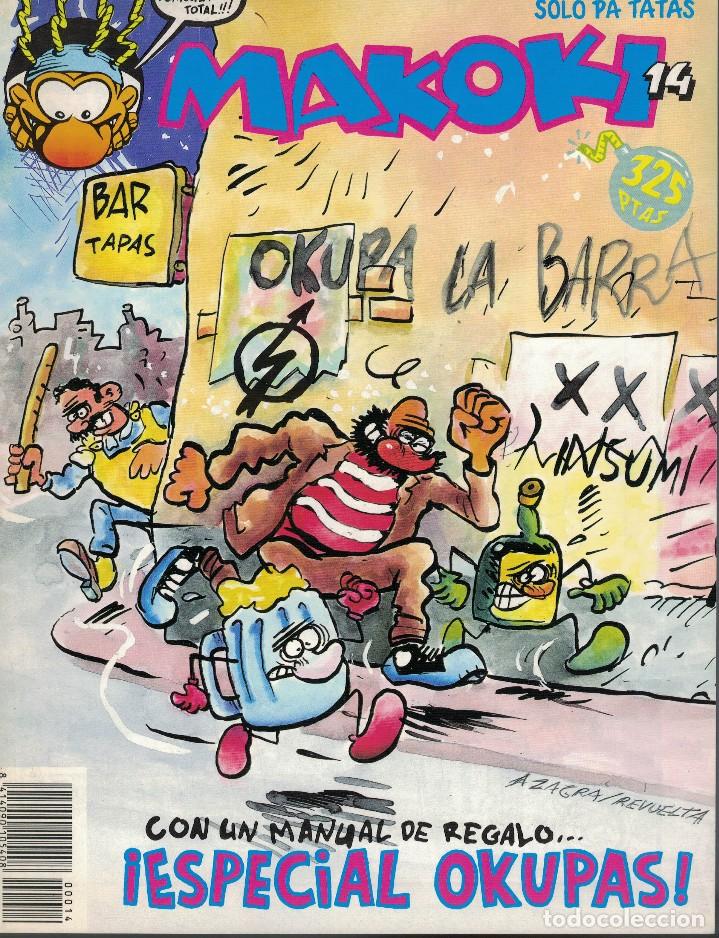 C&oacute;mics: MAKOKI N&ordm; 14 / 2&ordf; &eacute;poca. A&ntilde;os 90 - Foto 1