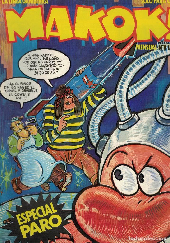C&oacute;mics: MAKOKI N&ordm; 11 / 1&ordf; &eacute;poca. A&ntilde;os 80 - Foto 1