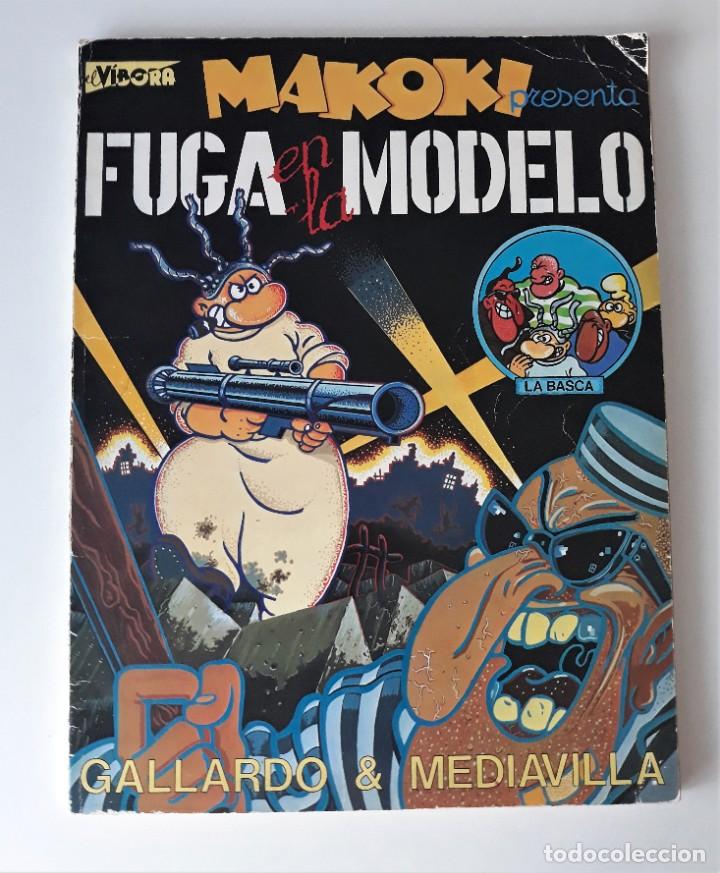 C&oacute;mics: MAKOKI PRESENTA: FUGA EN LA MODELO - GALLARDO Y MEDIAVILLA - Foto 1
