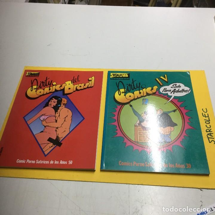 C&oacute;mics: EL VIBORA DIRTY COMICS 1 NUMEROS IV Y DIRTY DEL COMICS BRASIL EDICIONES LA CUPULA - Foto 1