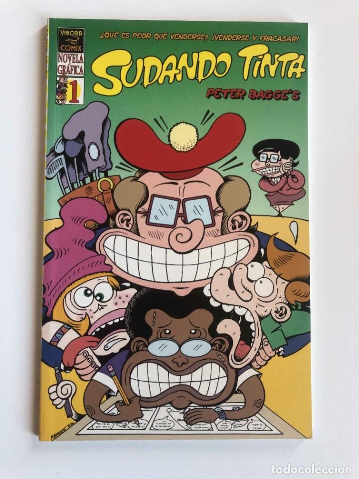 C&oacute;mics: SUDANDO TINTA. VOL.-1. PETER BAGGES. VIBORA COMIX. LA CUPULA - Foto 1