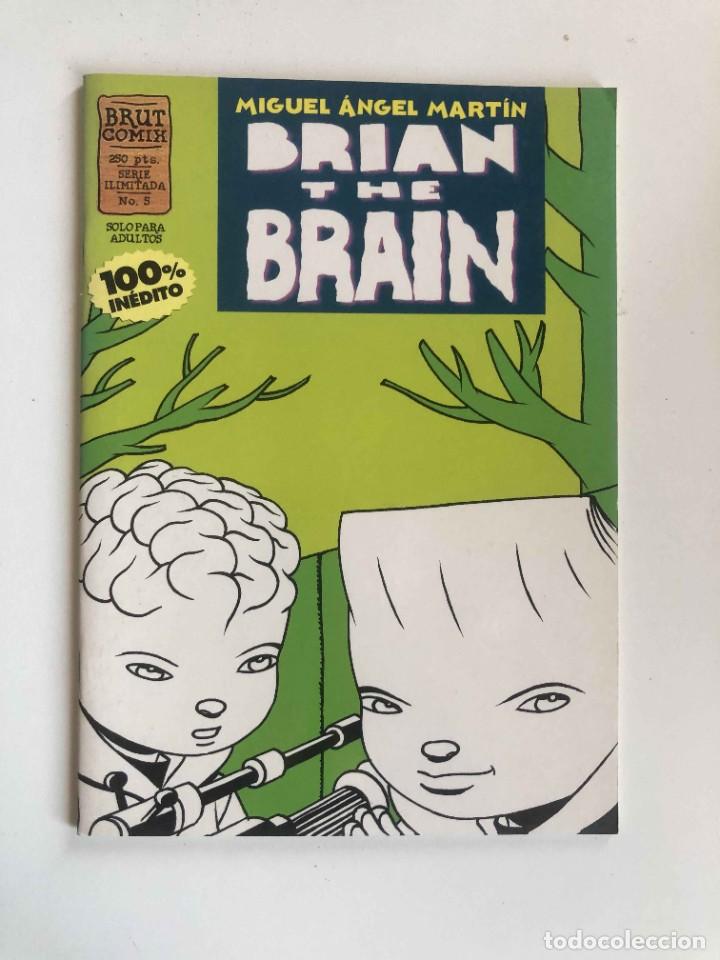 C&oacute;mics: BRIAN THE BRAIN N&ordm; 5 MIGUEL ANGEL MARTIN. BRUT COMIX - Foto 1