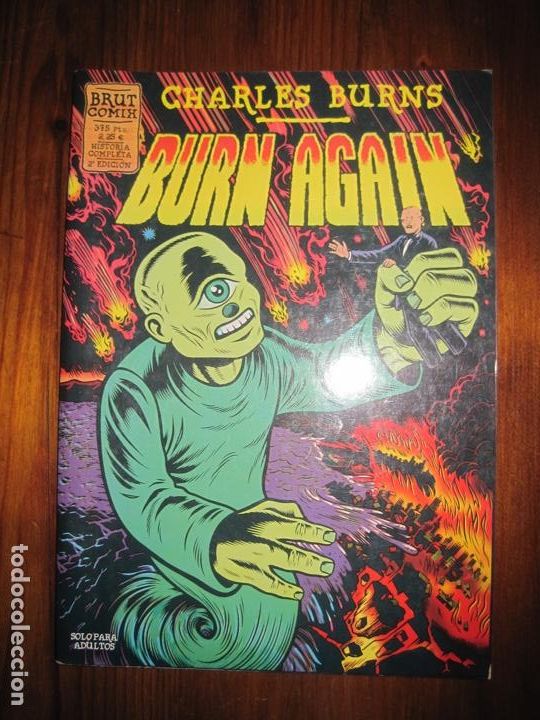 C&oacute;mics: Charles Burns- Burn Again 2&ordf; Edici&oacute;n. Ed. la c&uacute;pula - Foto 1