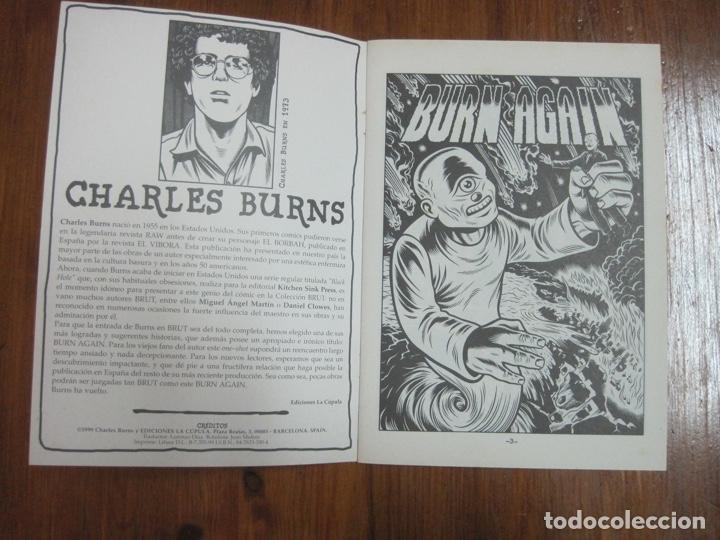 C&oacute;mics: Charles Burns- Burn Again 2&ordf; Edici&oacute;n. Ed. la c&uacute;pula - Foto 2