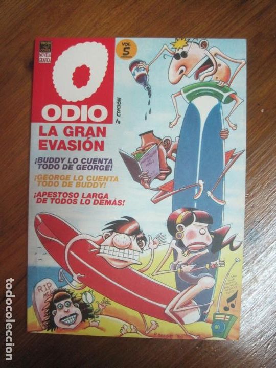 C&oacute;mics: ODIO LA GRAN EVASI&Oacute;N, N.5-PETER BAGGE - Foto 1