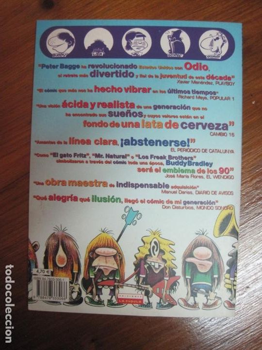 C&oacute;mics: ODIO- Los idolos del Grunge- Peter Bagge - Foto 2