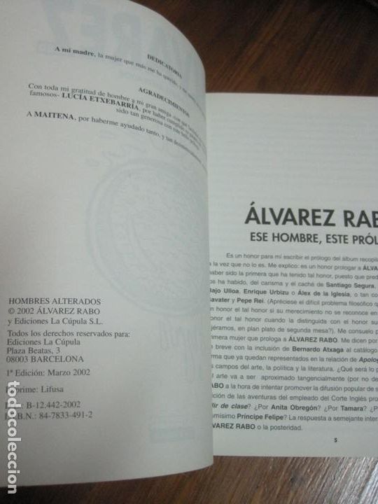 C&oacute;mics: ALVAREZ RABO HOMBRES ALTERADOS - Foto 3