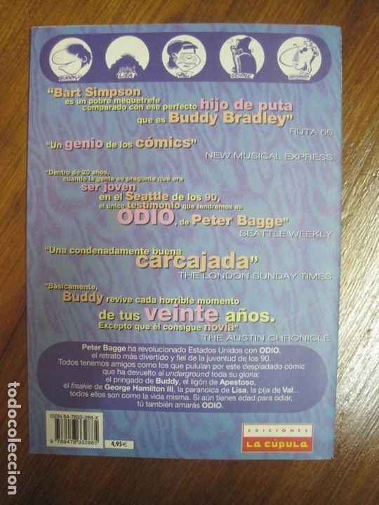 C&oacute;mics: ODIO, Vol 1-Bienvenido a Seattle, Buddy- Peter Bagge - Foto 2