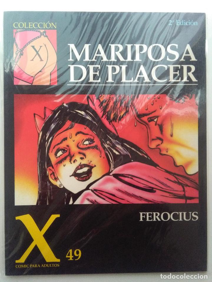 C&oacute;mics: COLECCION X 49- MARIPOSA DE PLACER - Foto 1