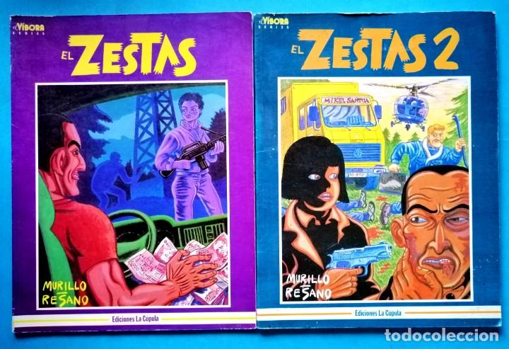 C&oacute;mics: EL ZESTAS (1 Y 2 - COMPLETA) EDICIONES LA C&Uacute;PULA 1988 - Foto 1