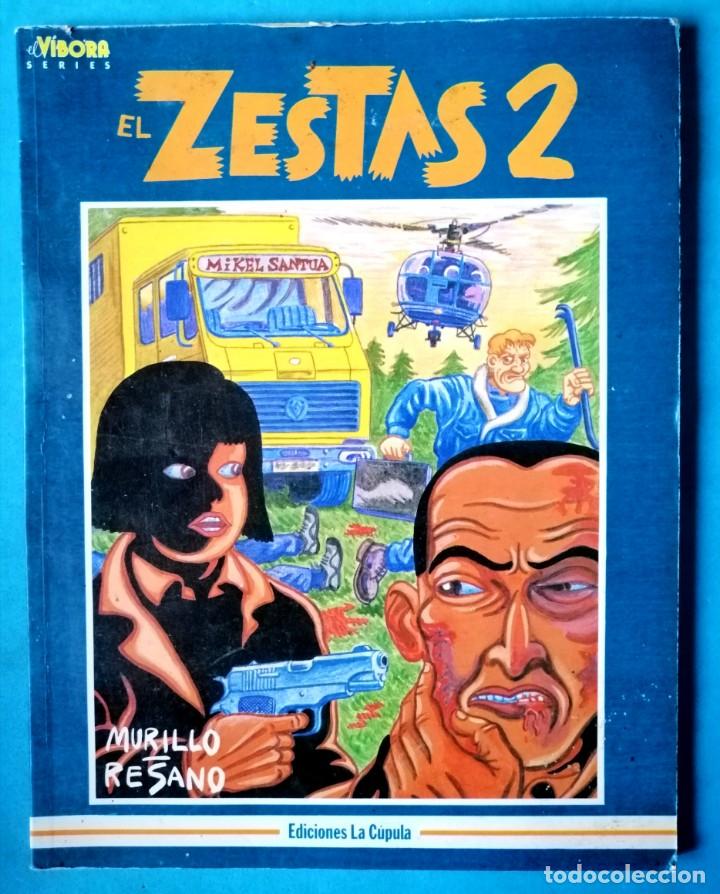 C&oacute;mics: EL ZESTAS (1 Y 2 - COMPLETA) EDICIONES LA C&Uacute;PULA 1988 - Foto 2