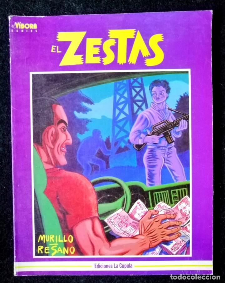 C&oacute;mics: EL ZESTAS (1 Y 2 - COMPLETA) EDICIONES LA C&Uacute;PULA 1988 - Foto 3