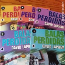 Cómics: BALAS PERDIDAS DE DAVID LAPHAM- DEL 1 AL 5 - LA CUPULA.