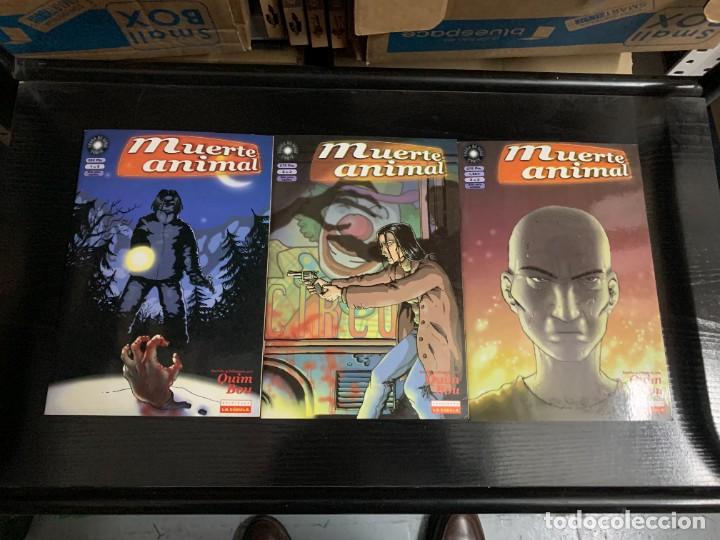 C&oacute;mics: Muerte animal, de Quim Bou. 3 n&uacute;meros. Completa - Foto 1