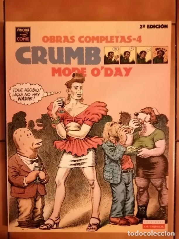 C&oacute;mics: OBRAS COMPLETAS ROBERT CRUMB 4 - MODE ODAY 2&ordf; EDICION 2000- LA CUPULA - Foto 1
