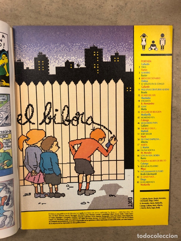 C&oacute;mics: EL V&Iacute;BORA COMIX N&deg; 102 (EDICIONES LA C&Uacute;PULA 1989). GALLARDO, BAXTER, ONLIY&Uacute;, BOADA, GALIANO,... - Foto 2