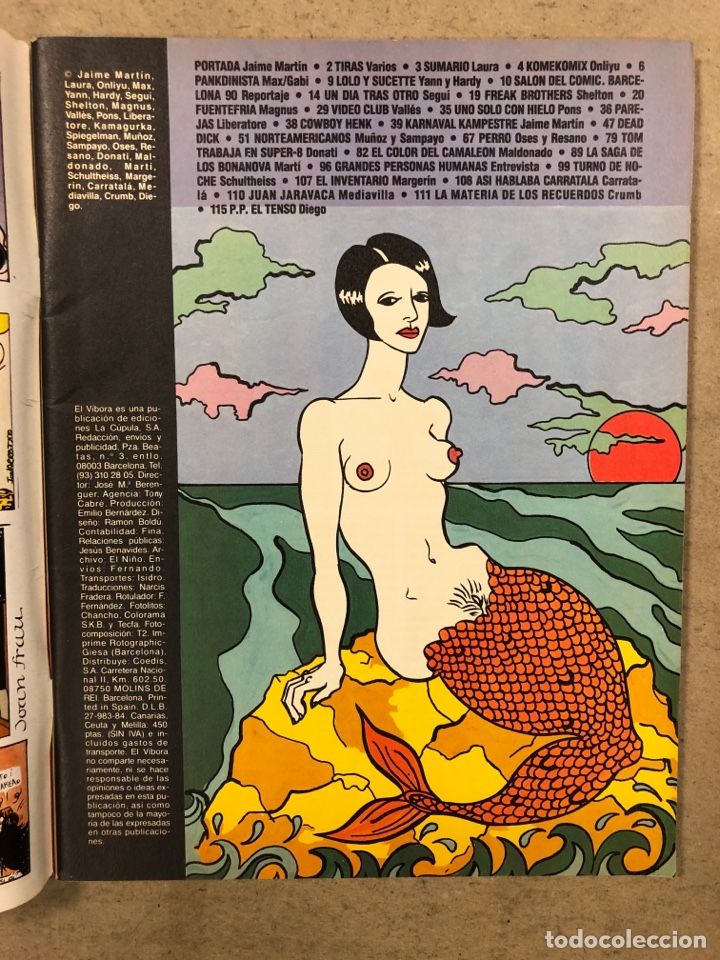 C&oacute;mics: EL V&Iacute;BORA COMIX N&deg; 126 127 (EDICIONES LA C&Uacute;PULA). EXTRA VERANO, N&Uacute;MERO DOBLE. - Foto 2