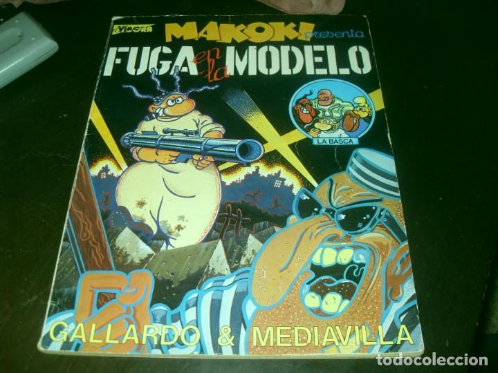 C&oacute;mics: MAKOKI. FUGA EN LA MODELO. GALLARDO Y MEDIAVILLA EDICIONES LA CUPULA. 1984 - Foto 1