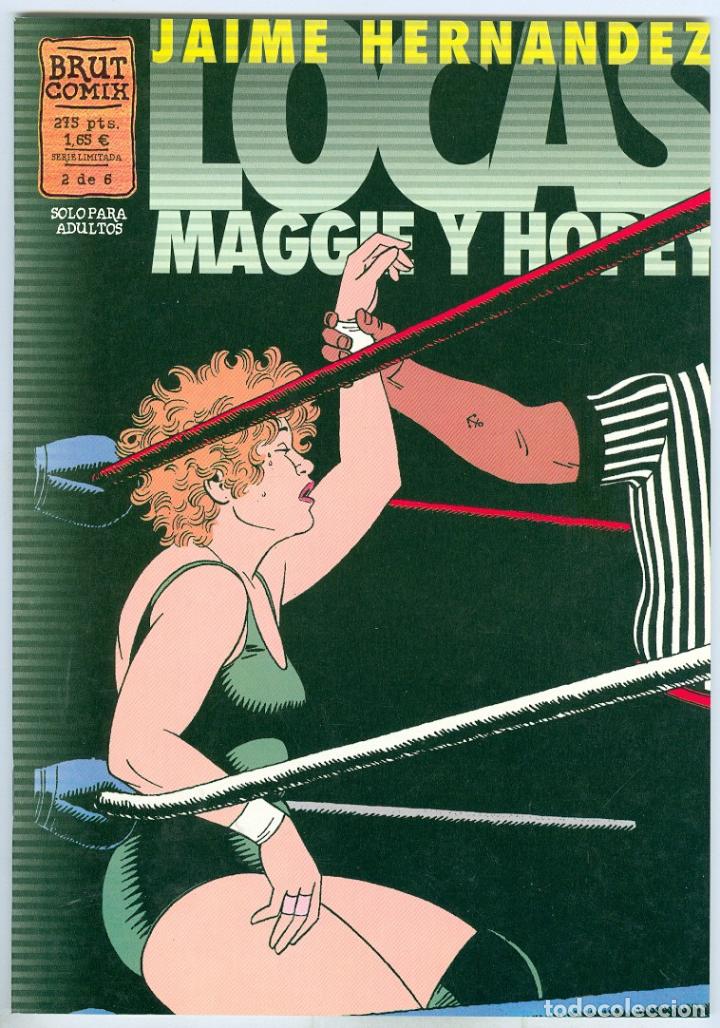C&oacute;mics: La c&uacute;pula. Brut comix. Locas. Maggie y Hopey. 2 - Foto 1