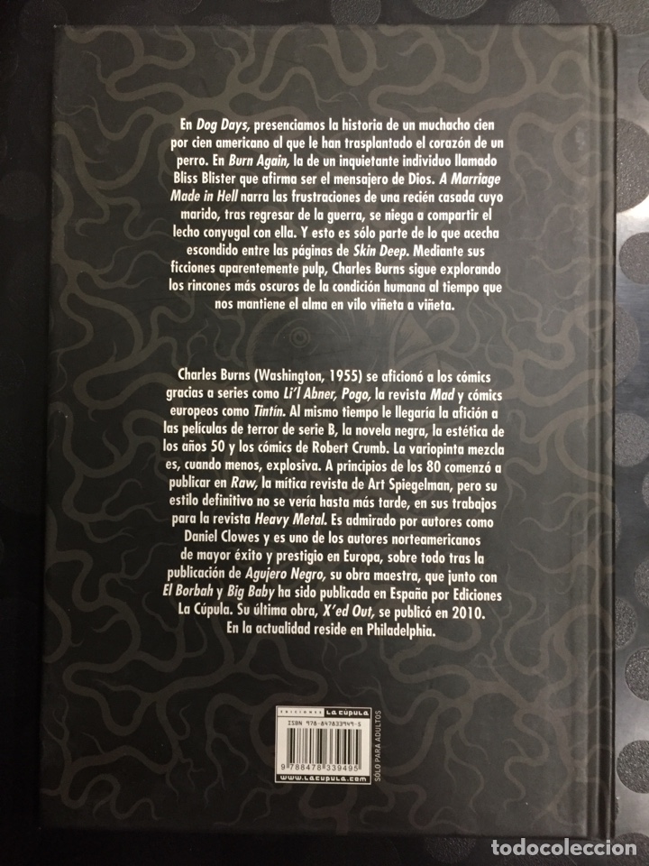 C&oacute;mics: SKIN DEEP de CHARLES BURNS Ed LA C&Uacute;PULA ( 2011 ) - Foto 2