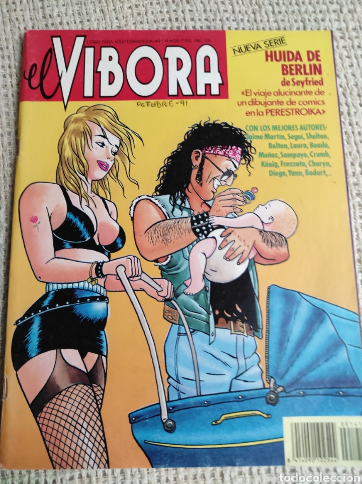 C&oacute;mics: EL V&Iacute;BORA N&ordm; 141 - edita : LA CUPULA - Foto 1