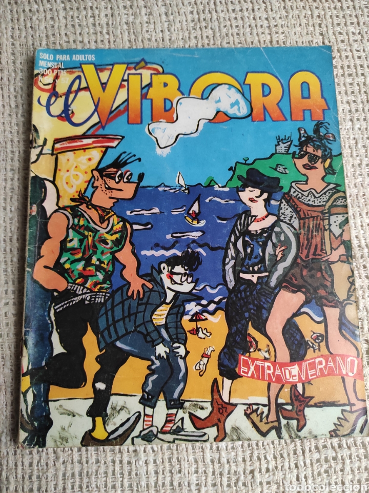 C&oacute;mics: EL V&Iacute;BORA N&ordm; 56 - 57 EXTRA DE VERANO - edita : LA CUPULA - Foto 1