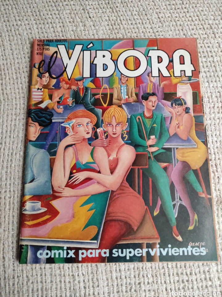 C&oacute;mics: EL V&Iacute;BORA N&ordm; 40 - edita : LA CUPULA - Foto 1