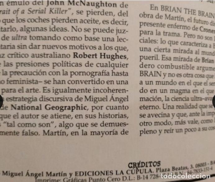 C&oacute;mics: Mr Brain. 2 ejemplares.n&ordm; 2 y extra n&deg; 4.. A&ntilde;o 1993.. la cupula - Foto 2