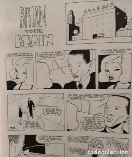 C&oacute;mics: Mr Brain. 2 ejemplares.n&ordm; 2 y extra n&deg; 4.. A&ntilde;o 1993.. la cupula - Foto 3