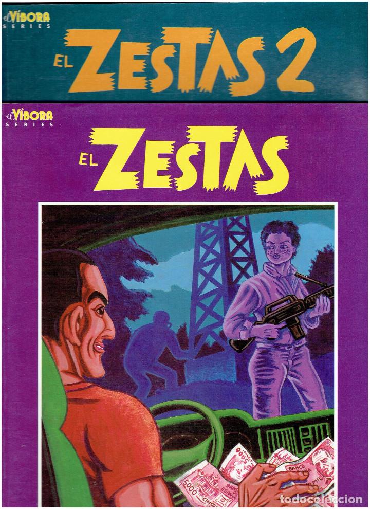C&oacute;mics: * EL ZESTAS N&deg;1 Y 2 * E.MURILLO, J.RESANO * EDICIONES LA C&Uacute;PULA 1988 * COMPLETA IMPECABLE * - Foto 1