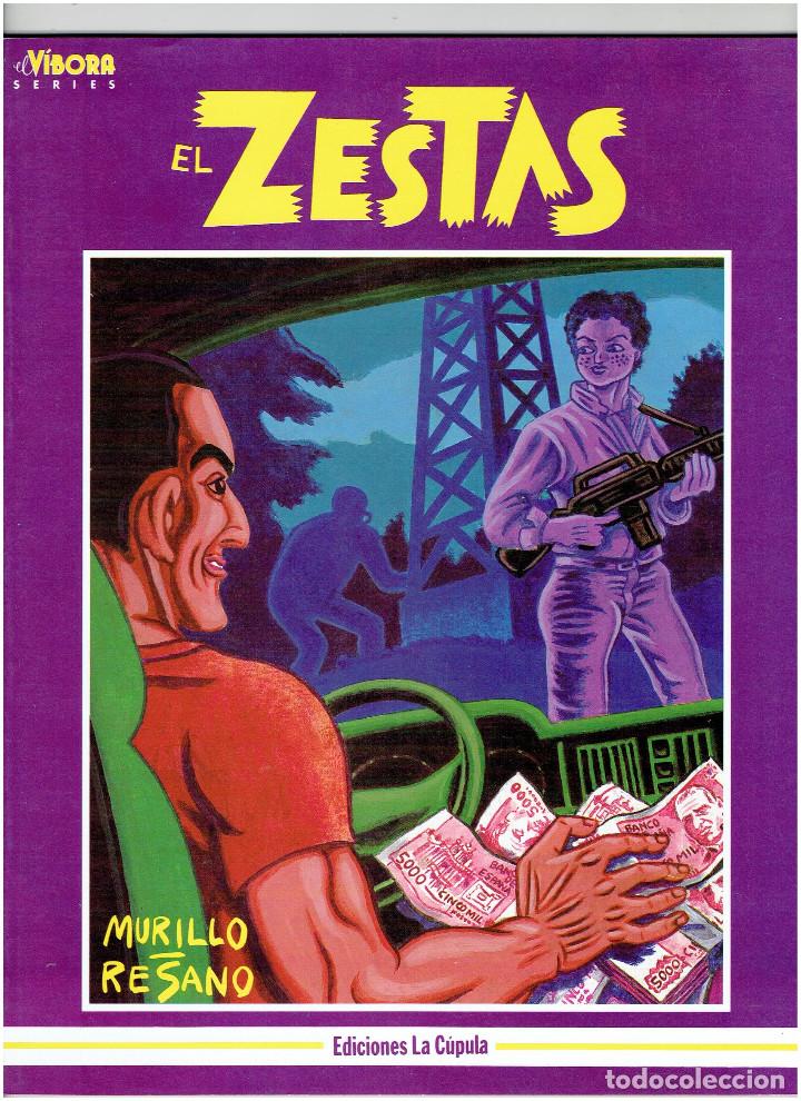 C&oacute;mics: * EL ZESTAS N&deg;1 Y 2 * E.MURILLO, J.RESANO * EDICIONES LA C&Uacute;PULA 1988 * COMPLETA IMPECABLE * - Foto 3