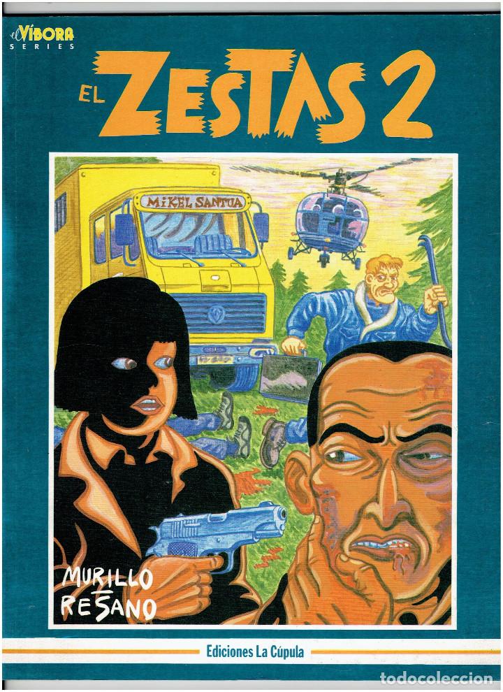 C&oacute;mics: * EL ZESTAS N&deg;1 Y 2 * E.MURILLO, J.RESANO * EDICIONES LA C&Uacute;PULA 1988 * COMPLETA IMPECABLE * - Foto 4