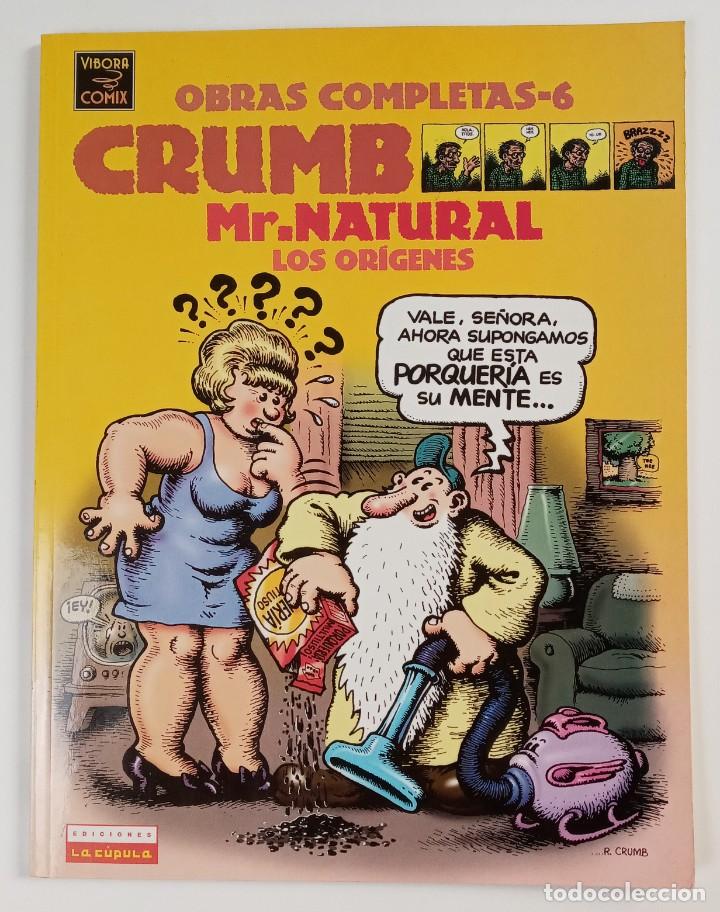 MR. NATURAL, LOS ORÍGENES - ROBERT CRUMB - 1ª EDICIÓN 1998 (Tebeos y Comics - La Cúpula - Comic USA)