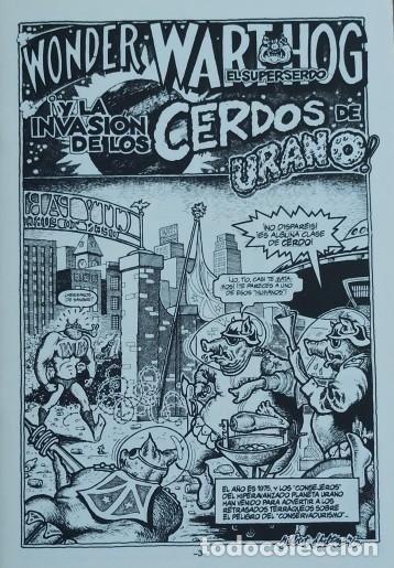 C&oacute;mics: WONDERWART-HOG EL SUPERSERDO - LOS 8 PRIMEROS NUMEROS DE 9 EJEMPLARES - EDICIONES LA CUPULA - Foto 8