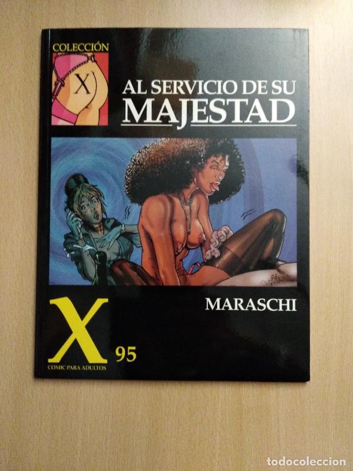 C&oacute;mics: COLECCI&Oacute;N X /N&ordm; 95. AL SERVICIO DE SU MAJESTAD. Maraschi - Foto 1