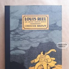 Cómics: LOUIS RIEL - UN CÓMIC BIOGRÁFICO - CHESTER BROWN - LA CÚPULA. Lote 313498368