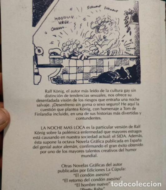 C&oacute;mics: LA NOCHE MAS LOCA.1&ordf; EDICION 1995 - Foto 5