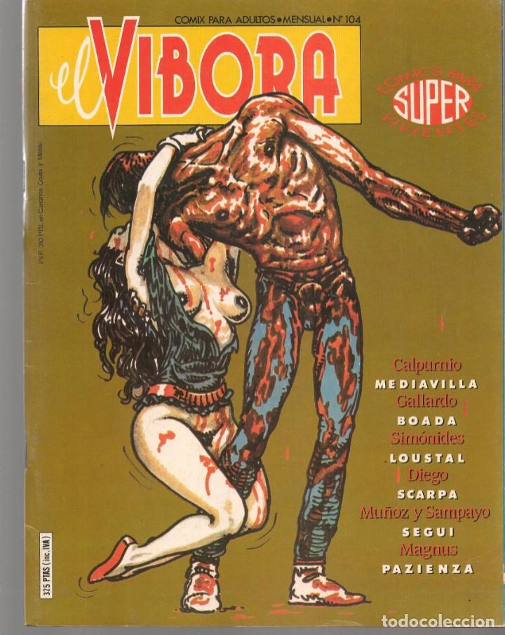 C&oacute;mics: EL V&Iacute;BORA. N&ordm; 104. EDICIONES LA C&Uacute;PULA. (B/30.2) - Foto 1