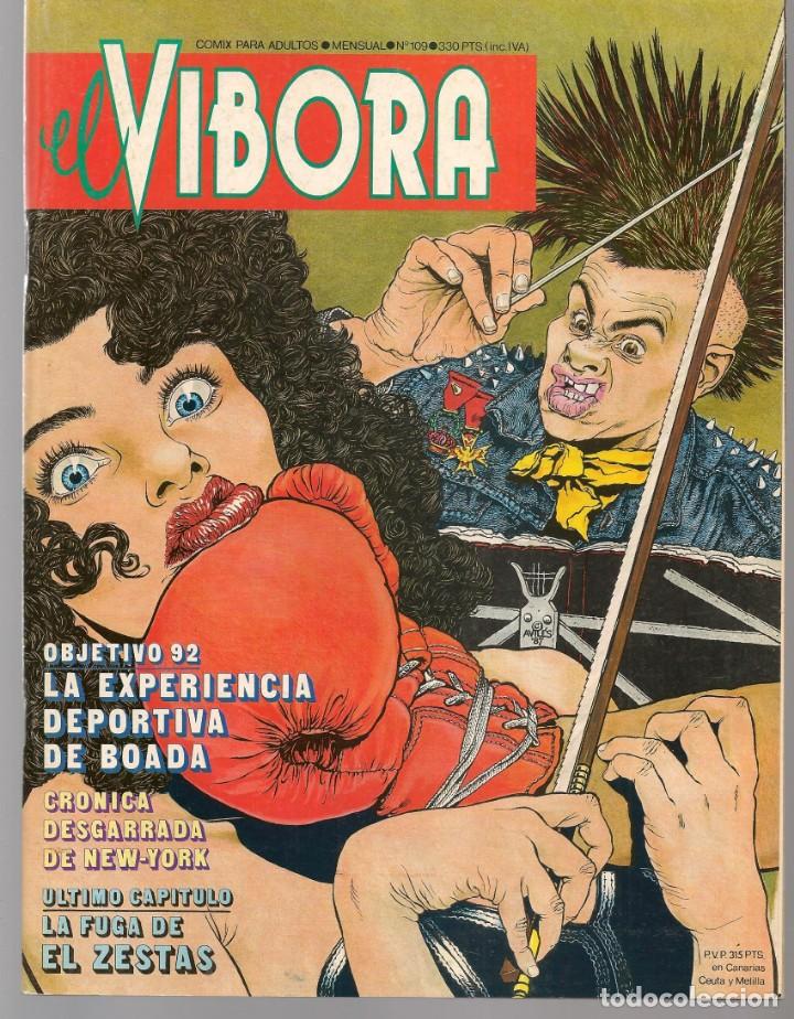 C&oacute;mics: EL V&Iacute;BORA. N&ordm; 109. EDICIONES LA C&Uacute;PULA. (B/30.2) - Foto 1