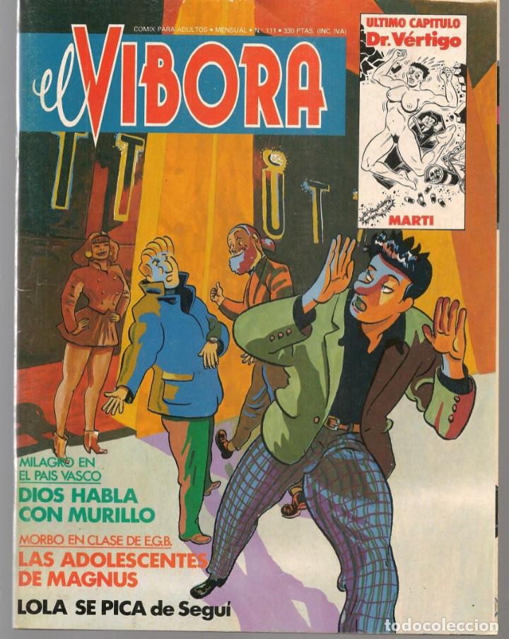 C&oacute;mics: EL V&Iacute;BORA. N&ordm; 111. EDICIONES LA C&Uacute;PULA. (B/30.2) - Foto 1