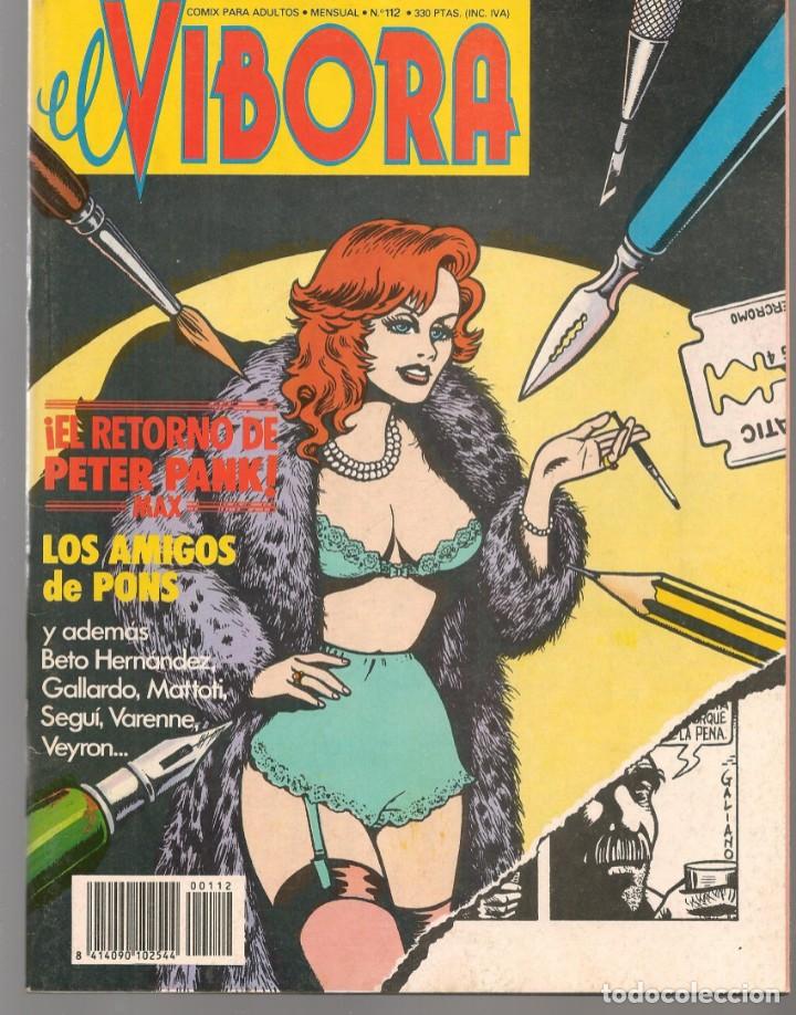 C&oacute;mics: EL V&Iacute;BORA. N&ordm; 112. EDICIONES LA C&Uacute;PULA. (B/30.2) - Foto 1