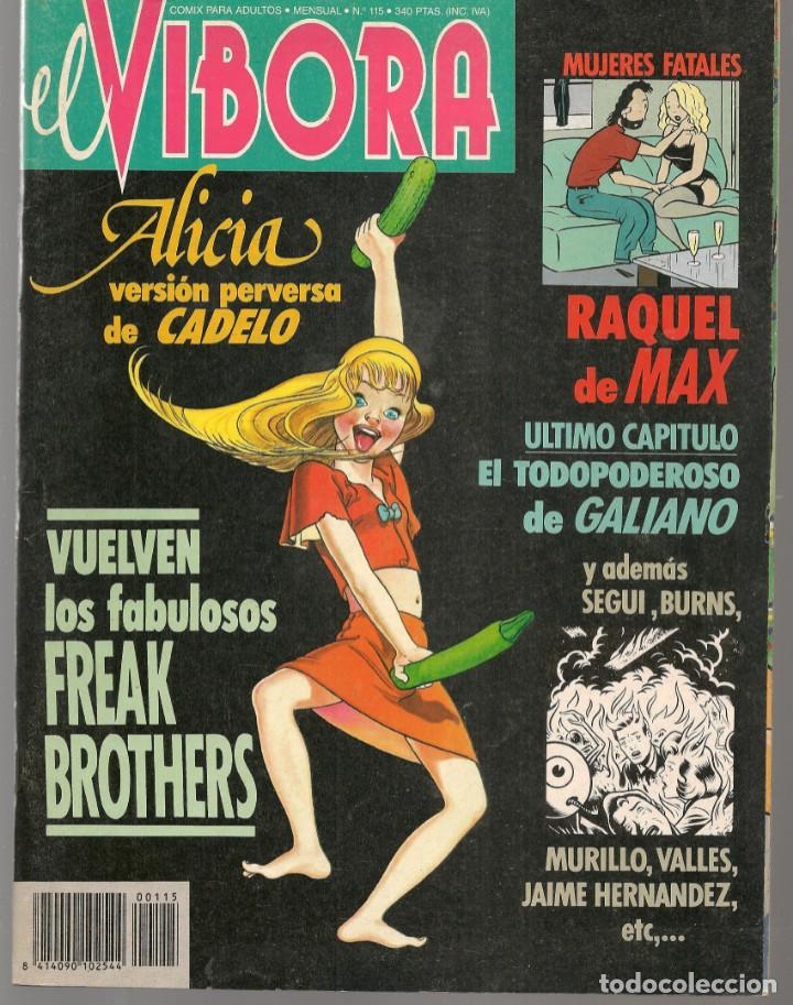 C&oacute;mics: EL V&Iacute;BORA. N&ordm; 115. EDICIONES LA C&Uacute;PULA. (B/30.2) - Foto 1