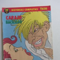 Comics : HISTORIAS COMPLETAS EL VÍBORA N° 29 “CARAJO” BACILIER EDICIONES LA CÚPULA E2. Lote 327247963